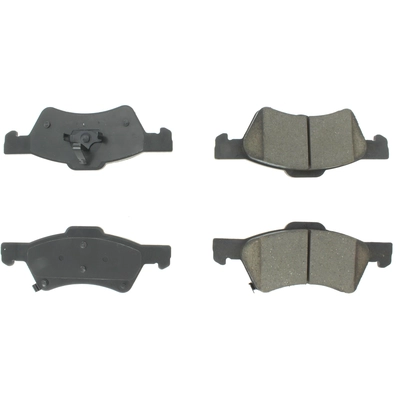 Front Semi Metallic Pads by CENTRIC PARTS - 102.08570 pa1