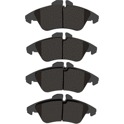Front Semi Metallic Pads by DYNAMIC FRICTION COMPANY - 1214-0950-00 pa6