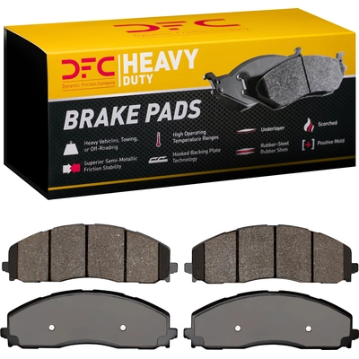 DYNAMIC FRICTION COMPANY - 1214-2490-00 - Front Semi Metallic Pads pa1