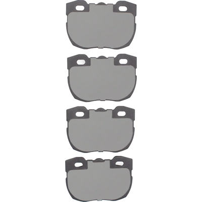 Front Semi Metallic Pads by DYNAMIC FRICTION COMPANY - 1551-0520-10 pa3