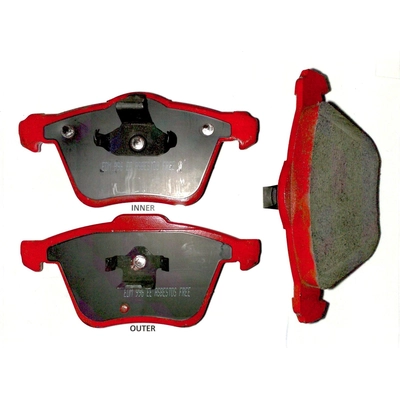 EUROROTOR - F1D1003 - Front Semi Metallic Pads pa4