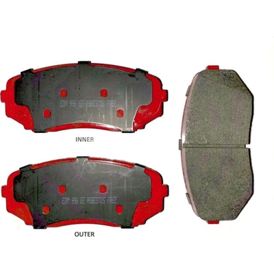 EUROROTOR - F1D1258H - Front Semi Metallic Pads pa4