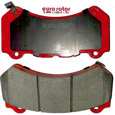 Front Semi Metallic Pads by EUROROTOR - F1D1405H pa3