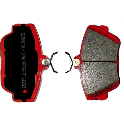 Front Semi Metallic Pads by EUROROTOR - F1D598 pa3