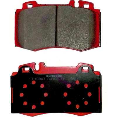 Front Semi Metallic Pads by EUROROTOR - F1D847 pa2