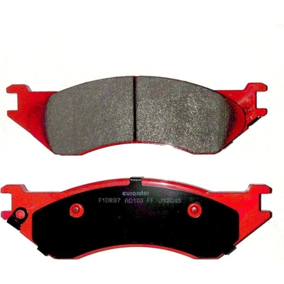 Front Semi Metallic Pads by EUROROTOR - F1D897H pa3