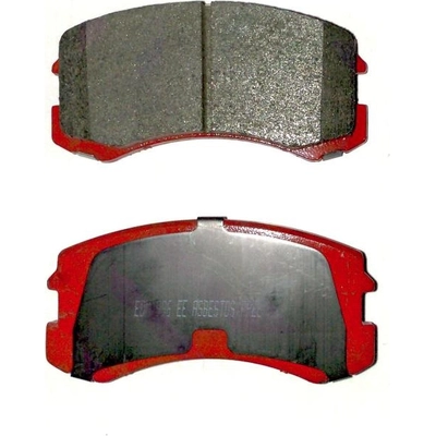 Front Semi Metallic Pads by EUROROTOR - F1D904H pa4