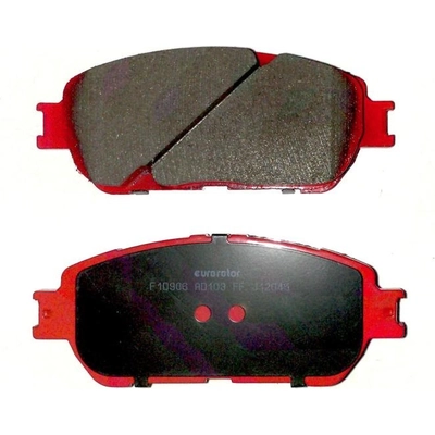 Front Semi Metallic Pads by EUROROTOR - F1D906H pa3