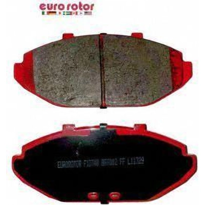 Front Semi Metallic Pads by EUROROTOR - F1D748H pa3