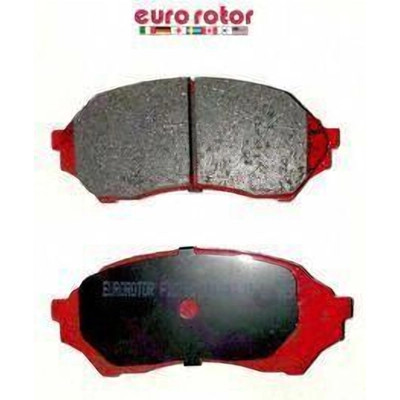 Front Semi Metallic Pads by EUROROTOR - F1D798H pa3