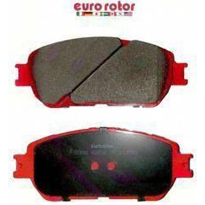 Plaquettes avant semi-métallique par EUROROTOR - F1D906H pa1