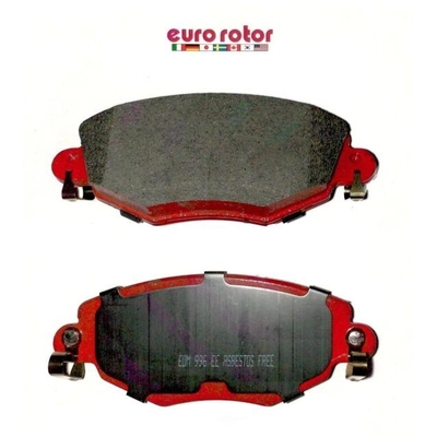 Front Semi Metallic Pads by EUROROTOR - F1D910 pa4