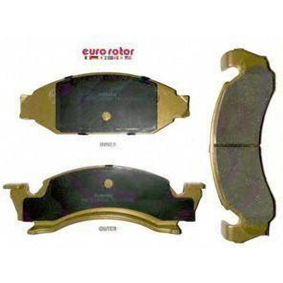 Front Semi Metallic Pads by EUROROTOR - XD375 pa3