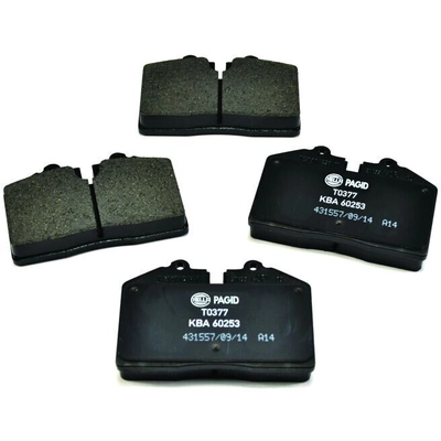 HELLA PAGID - 355006351 - Front Semi Metallic Pads pa1