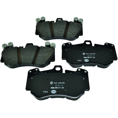 HELLA PAGID - 355011011 - Front Semi Metallic Pads pa1