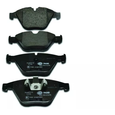 HELLA PAGID - 355013931 - Front Semi Metallic Pads pa1