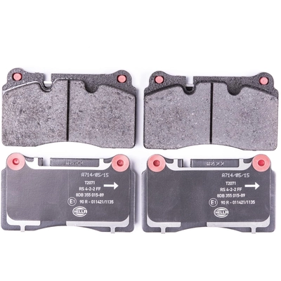 HELLA PAGID - 355015891 - Front Semi Metallic Pads pa1