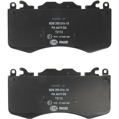 HELLA PAGID - 355016151 - Front Semi Metallic Pads pa2