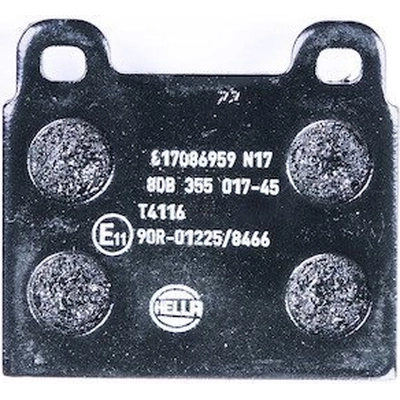 HELLA PAGID - 355017451 - Front Semi Metallic Pads pa3