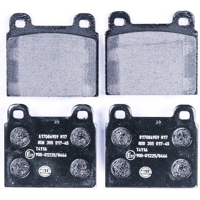 HELLA PAGID - 355017451 - Front Semi Metallic Pads pa4