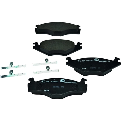 HELLA PAGID - 355017521 - Front Semi Metallic Pads pa1