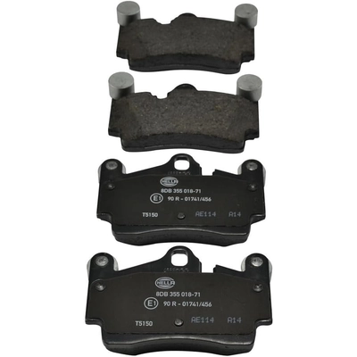 HELLA PAGID - 355018711 - Front Semi Metallic Pads pa3