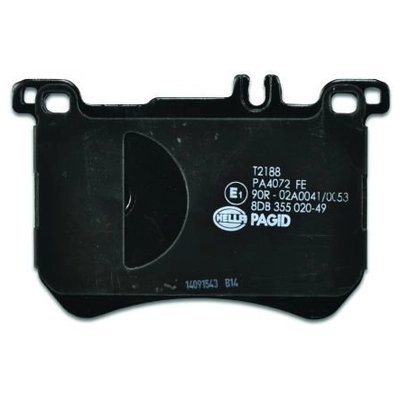 HELLA PAGID - 355020491 - Front Semi Metallic Pads pa3