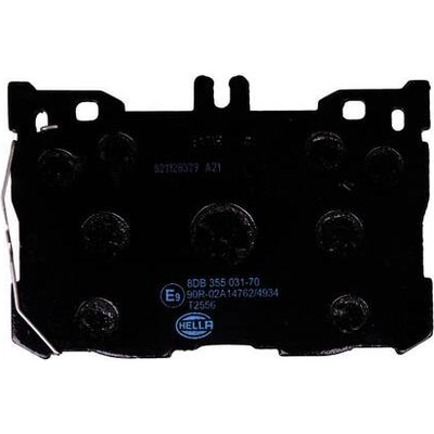 Front Semi Metallic Pads by HELLA PAGID - 355031701 pa2