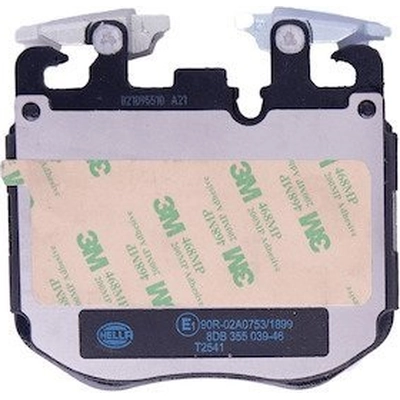 HELLA PAGID - 355039461 - Front Semi Metallic Pads pa2