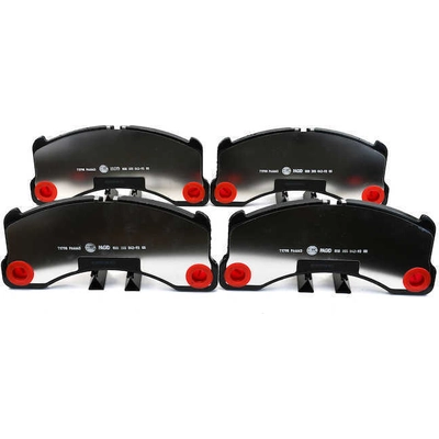 Front Semi Metallic Pads by HELLA PAGID - 355042931 pa1