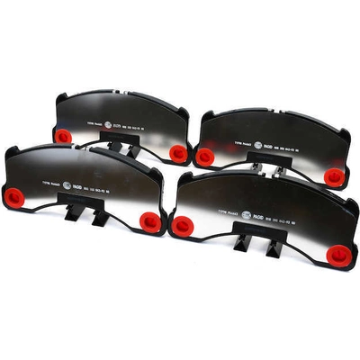 Front Semi Metallic Pads by HELLA PAGID - 355042931 pa2