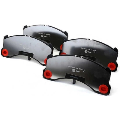 Front Semi Metallic Pads by HELLA PAGID - 355042971 pa2
