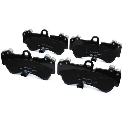 Front Semi Metallic Pads by HELLA PAGID - 355043151 pa1