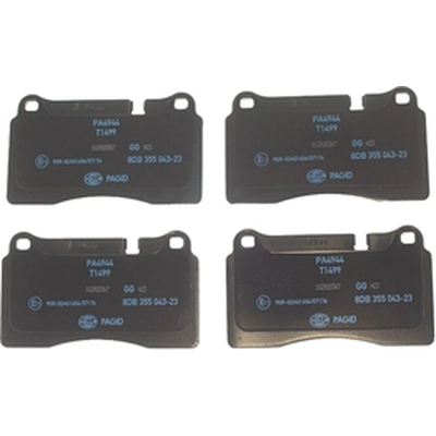 Front Semi Metallic Pads by HELLA PAGID - 355043231 pa2