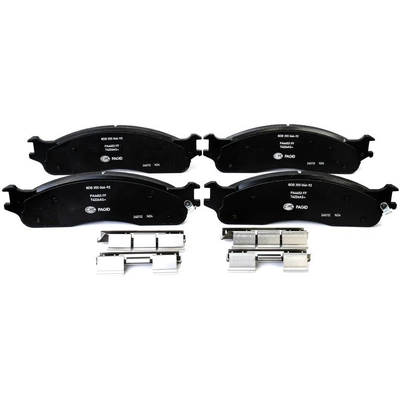 Front Semi Metallic Pads by HELLA PAGID - 355046921 pa3