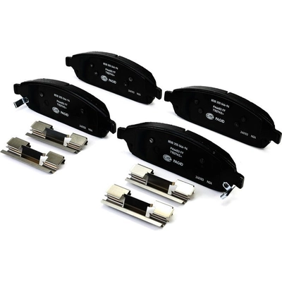 Front Semi Metallic Pads by HELLA PAGID - 355046961 pa1