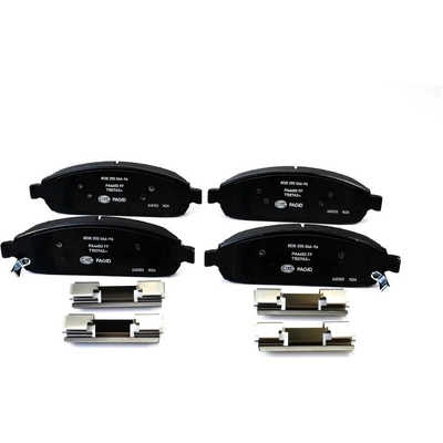 Front Semi Metallic Pads by HELLA PAGID - 355046961 pa2
