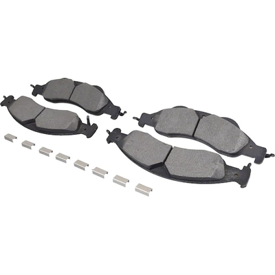 Front Semi Metallic Pads by MOTORCRAFT - BR1278B pa9