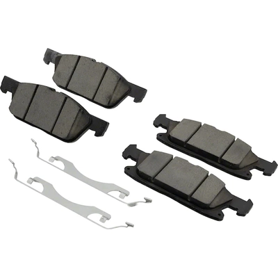 Front Semi Metallic Pads by MOTORCRAFT - BR13397 pa6