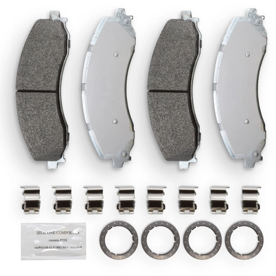 NRS BRAKE - NS2223 - Premium Galvanized Disc Brake Pad Set pa1