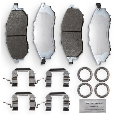 NRS BRAKE - NS888 - Premium Galvanized Disc Brake Pad Set pa1