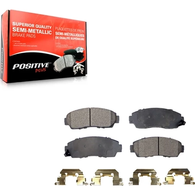 Front Semi Metallic Pads by POSITIVE PLUS - PPF-D1089 pa4
