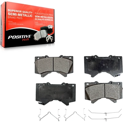 Front Semi Metallic Pads by POSITIVE PLUS - PPF-D1303 pa5