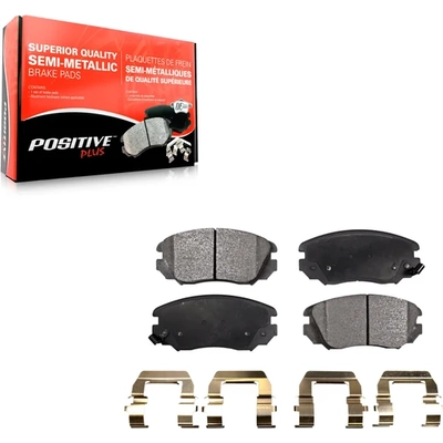 Front Semi Metallic Pads by POSITIVE PLUS - PPF-D1421 pa5