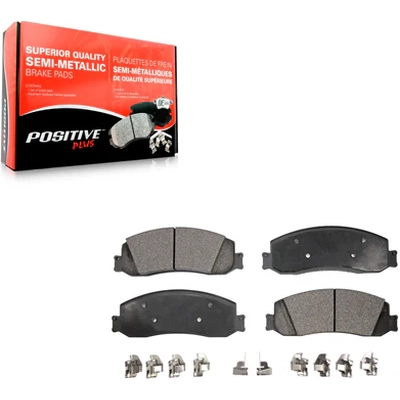 Front Semi Metallic Pads by POSITIVE PLUS - PPF-D1631 pa3