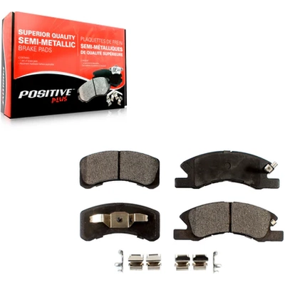 Front Semi Metallic Pads by POSITIVE PLUS - PPF-D1731 pa4