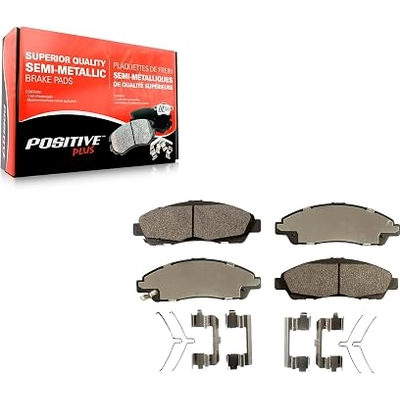 Front Semi Metallic Pads by POSITIVE PLUS - PPF-D1896 pa4
