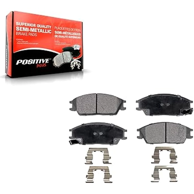 Front Semi Metallic Pads by POSITIVE PLUS - PPF-D440 pa5
