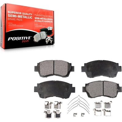 Front Semi Metallic Pads by POSITIVE PLUS - PPF-D476 pa4