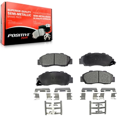 Front Semi Metallic Pads by POSITIVE PLUS - PPF-D503 pa4